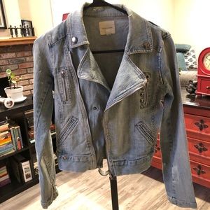 Custom Painted Jean Jacket